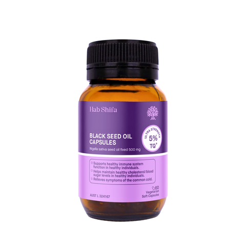 TQ+ Ultra Strength Black Seed Oil 60 Capsules
