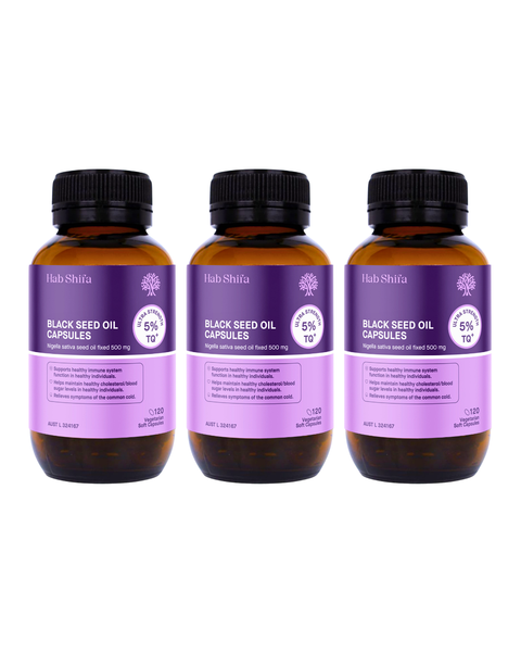 TQ+ Ultra Strength Black Seed Oil 120 Capsules