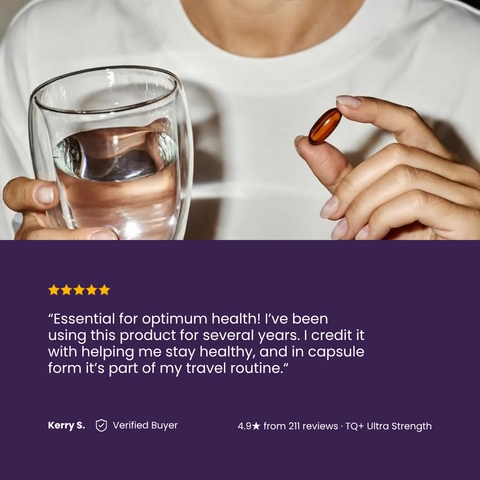 TQ+ Ultra Strength Black Seed Oil 60 Capsules