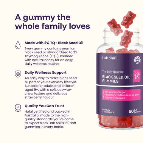 Black Seed Oil 60 Gummies