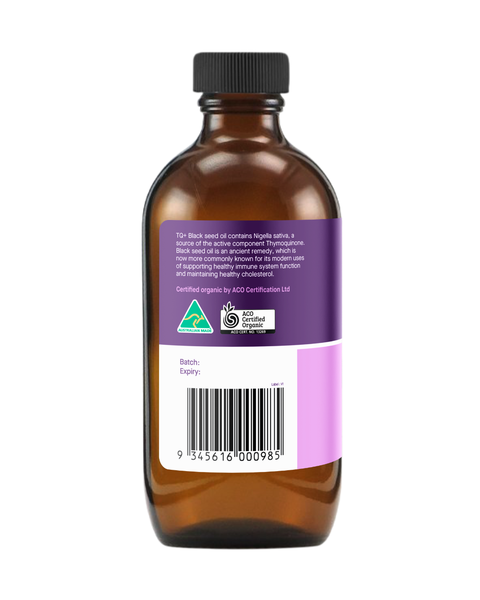 TQ+ Organic Black Seed Oil 200ml