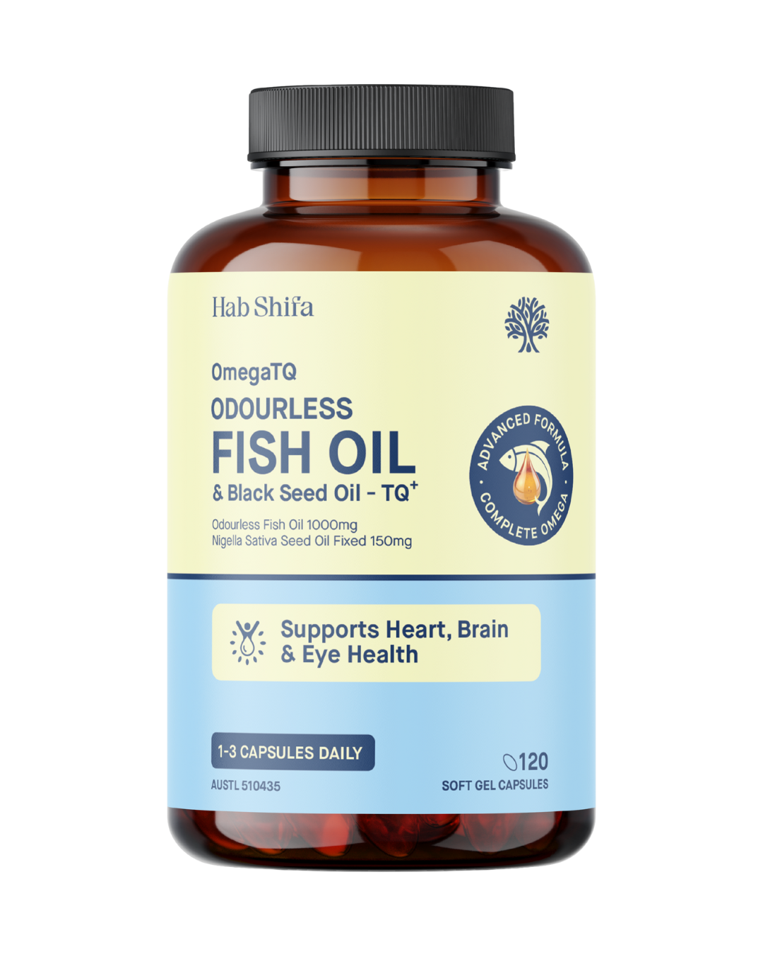 Hab Shifa OmegaTQ 120 Capsules