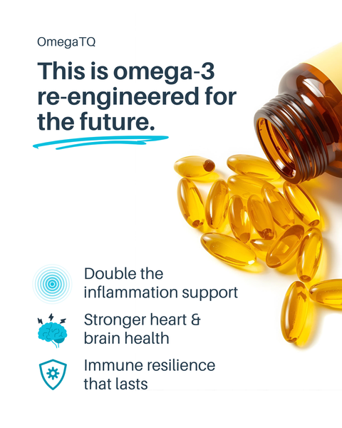 Hab Shifa OmegaTQ Fish Oil 120 Capsules