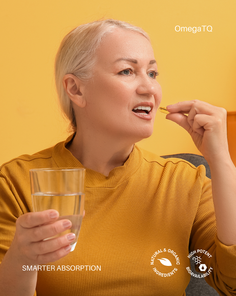 Hab Shifa OmegaTQ Fish Oil 120 Capsules