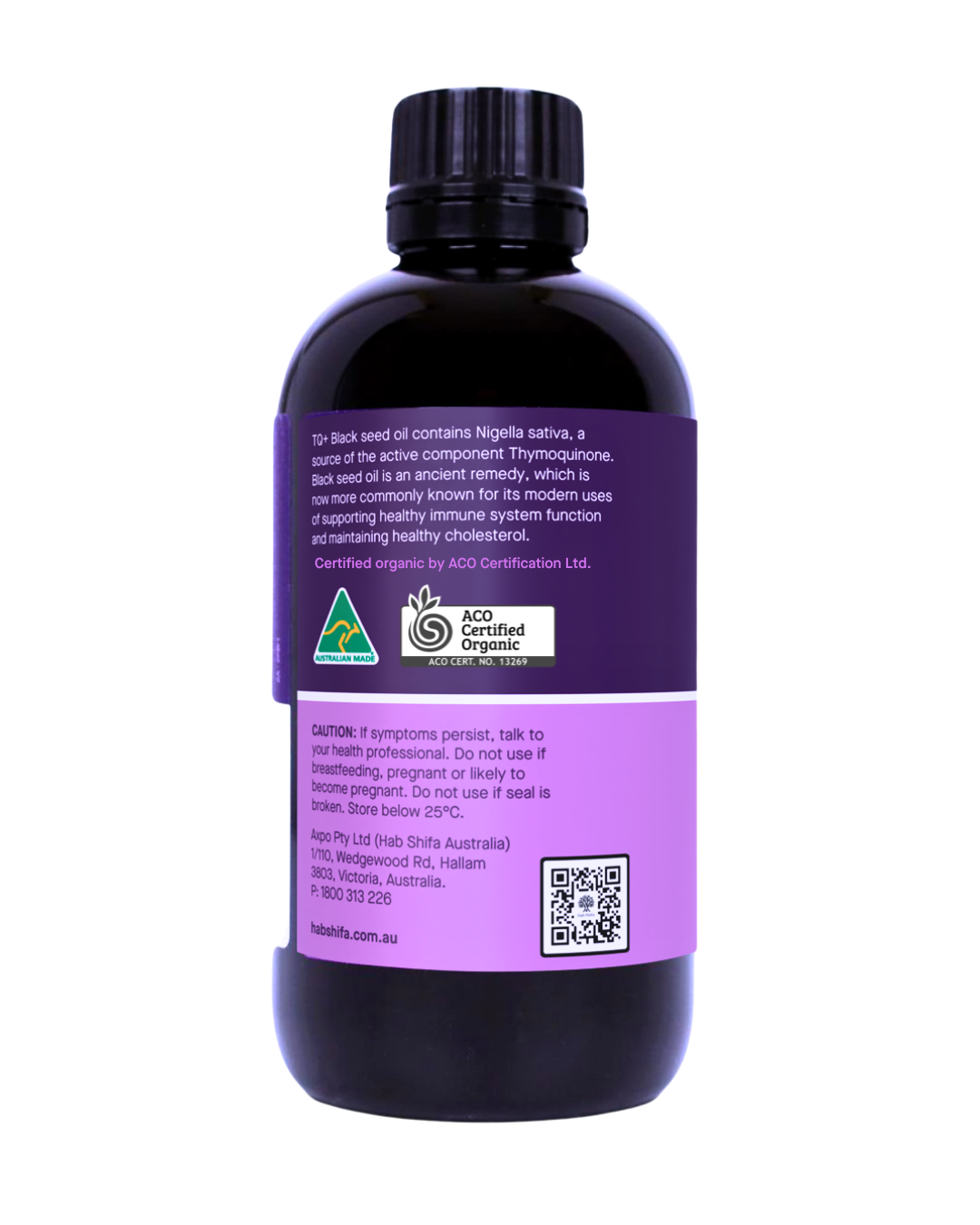 TQ+ Organic Black Seed Oil