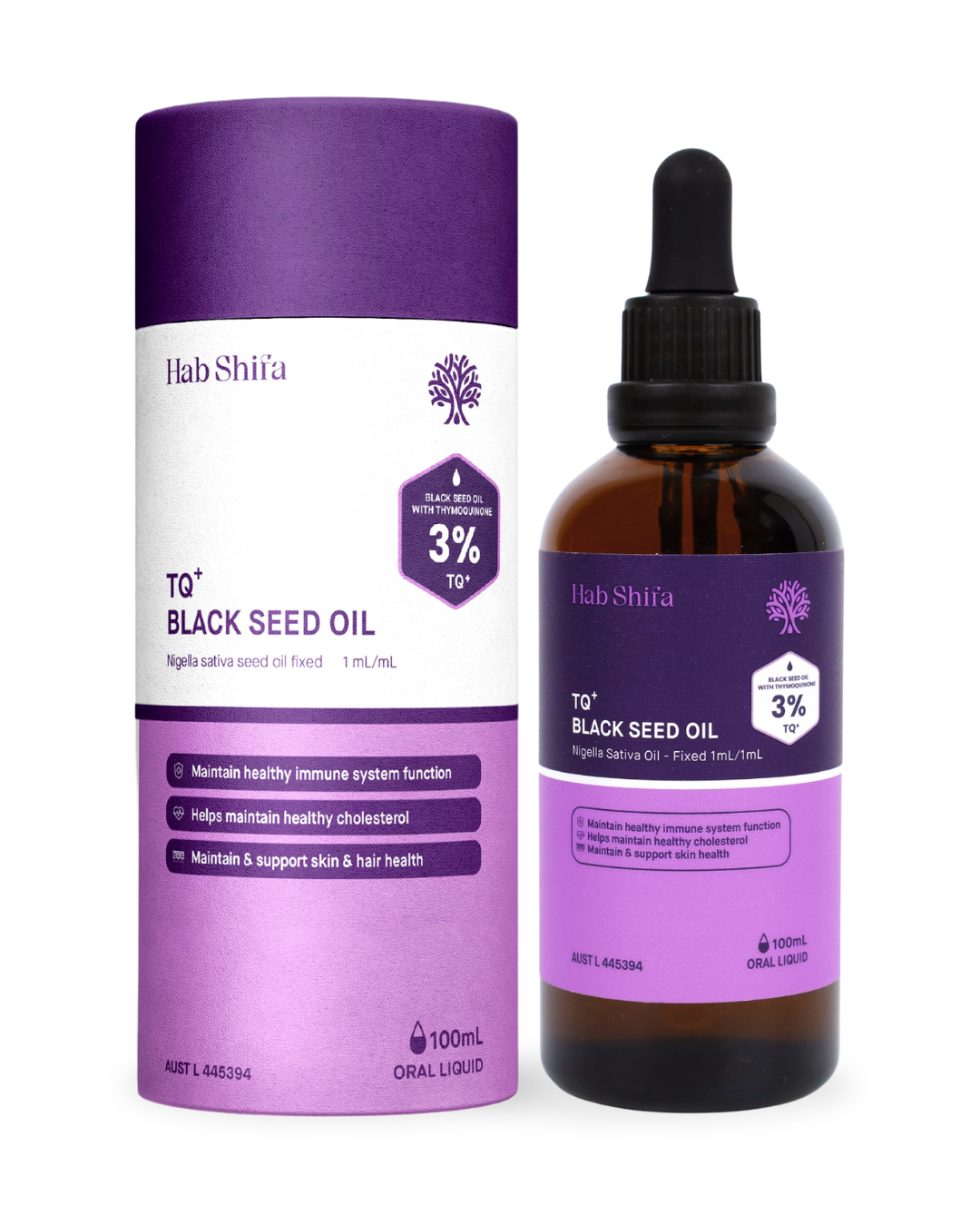 Hab Shifa 3% TQ Black Seed Oil 100ml