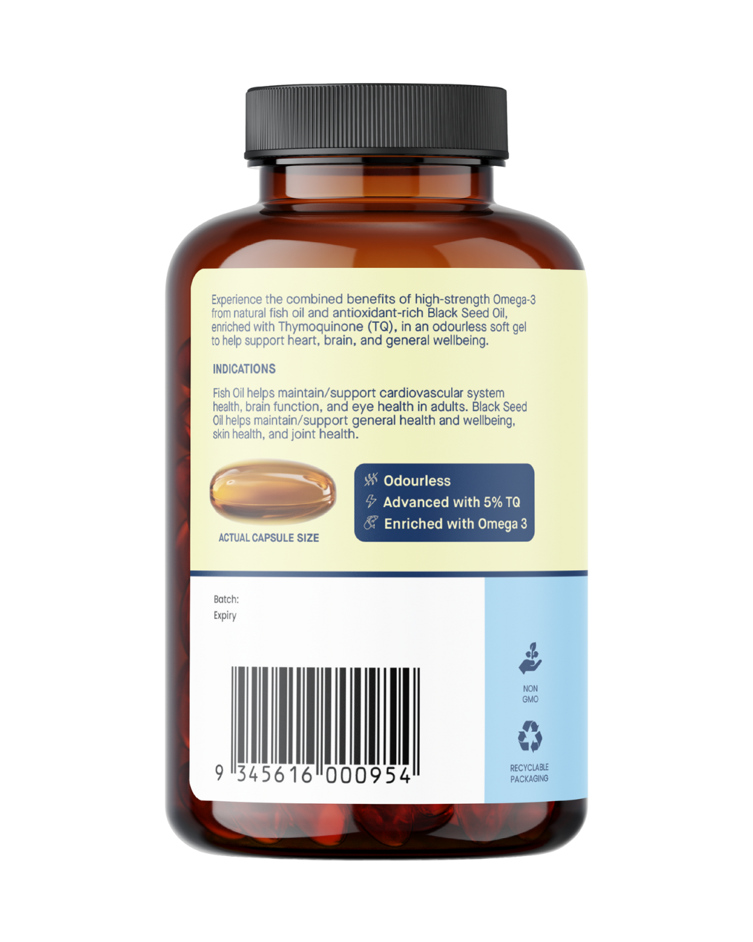 Hab Shifa OmegaTQ 120 Capsules