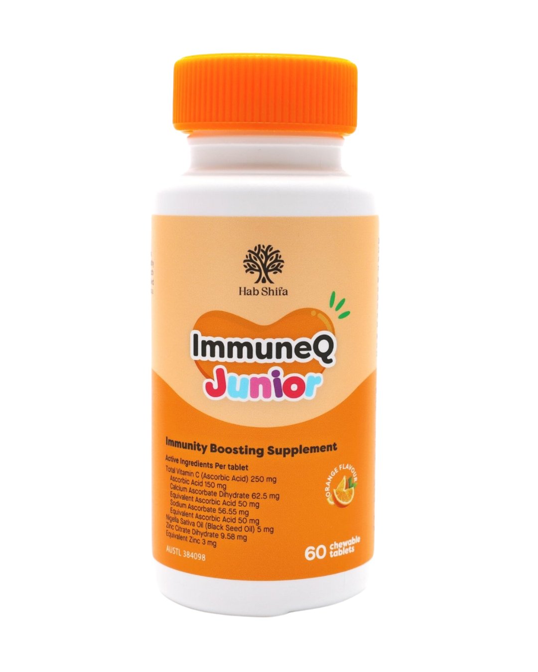 ImmuneQ Junior 60 Tablets - Hab Shifa